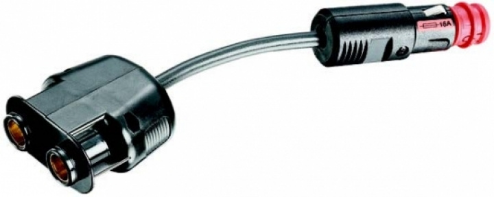 Flexibelt tvillingskarvuttag normal i gruppen Elektronik / 12-24V Teknik hos Camping 4U (5109713)