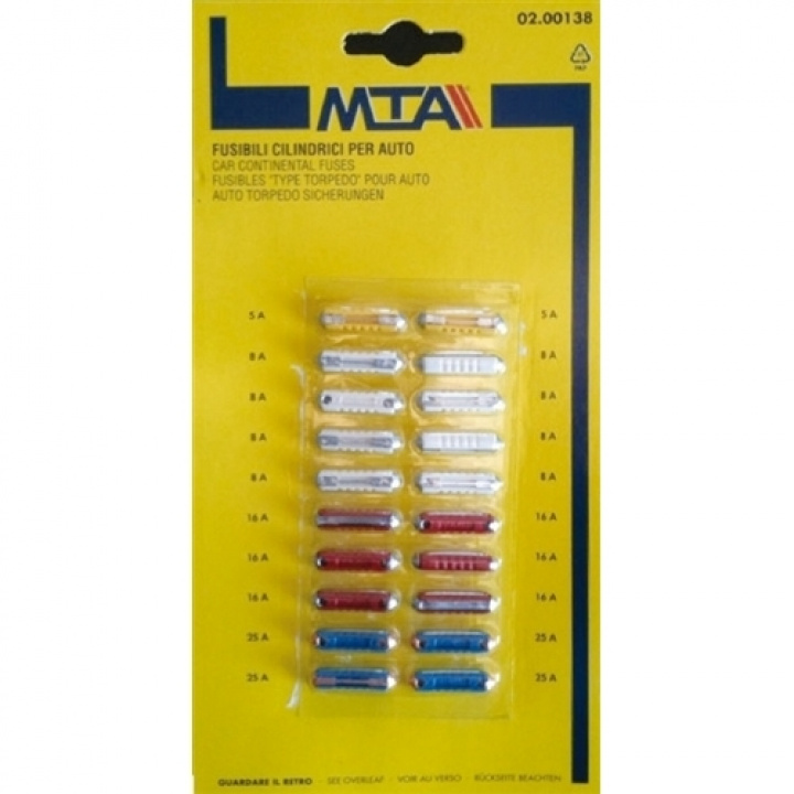 Bilsäkringsset 20 delar i gruppen Elektronik / Säkringar hos Camping 4U (51436)