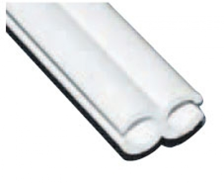 Dubbelskena 75 cm plast (dubbellist) i gruppen Markiser & Förtält / Förtält / Fristående tält, Soltak, tillbehör m.m. / Vagn / Hjulhuskappor hos Camping 4U (609105)