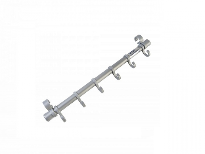 Kroklist Rojo Silver för tältstång i gruppen Markiser & Förtält / Förtält / Fristående tält, Soltak, tillbehör m.m. / Tillbehör förtält hos Camping 4U (60957)