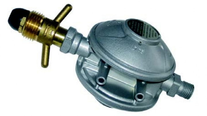 Reduceringsventil 30 mbar till P11, PC5 mfl. i gruppen Husbil & Husvagn / Gasol / Reduceringsventiler hos Camping 4U (70910)