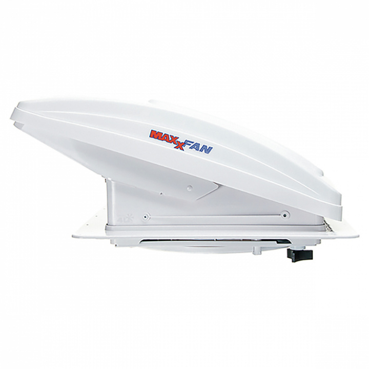 MaxxFan Deluxe 40x40 cm Vitt glas i gruppen Husbil & Husvagn / Takluckor / MaxxFan Deluxe hos Camping 4U (7500KV)