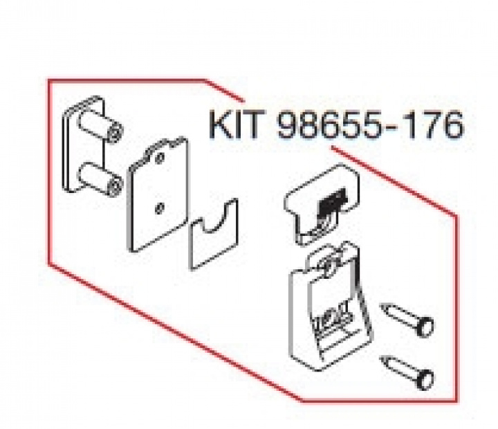Väggfäste för markisben Fiamma i gruppen Markiser & Förtält / Markiser / Reservdelar markiser / Reservdelar Fiamma / Universaldelar Fiamma hos Camping 4U (81898655176)