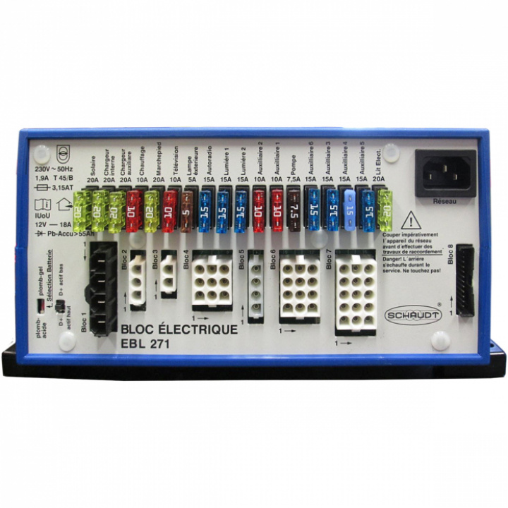 Elektroblock EBL 271 i gruppen Elektronik / Elektroblock hos Camping 4U (9110523)