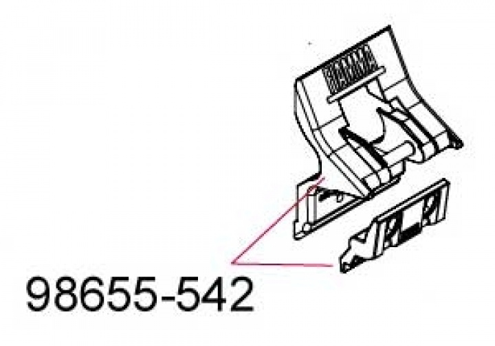 RAFTER FIXING KIT CASE BOX F45S i gruppen / / / / hos Camping 4U (9903307)