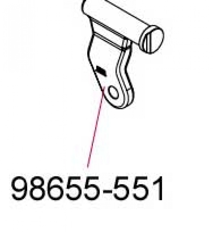 LEFT LEG KNUCKLE F45 S i gruppen Markiser & Förtält / Markiser / Reservdelar markiser / Reservdelar Fiamma / F45 S Titanium 250-450 hos Camping 4U (9904454)