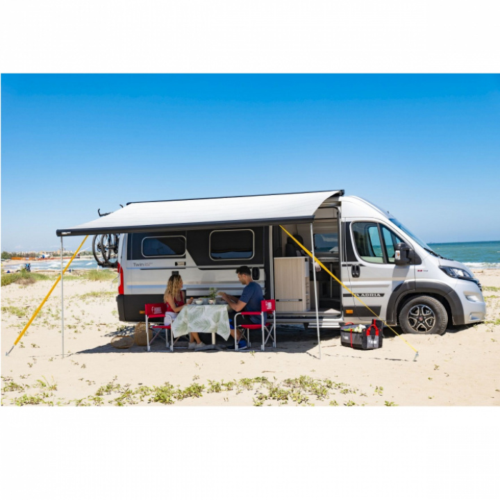 Stormsäkringsband Fiamma TIE-Down S Gul i gruppen Markiser & Förtält / Markiser / Sidoväggar, fronter & tillbehör / Fiamma tillbehör hos Camping 4U (9905375)