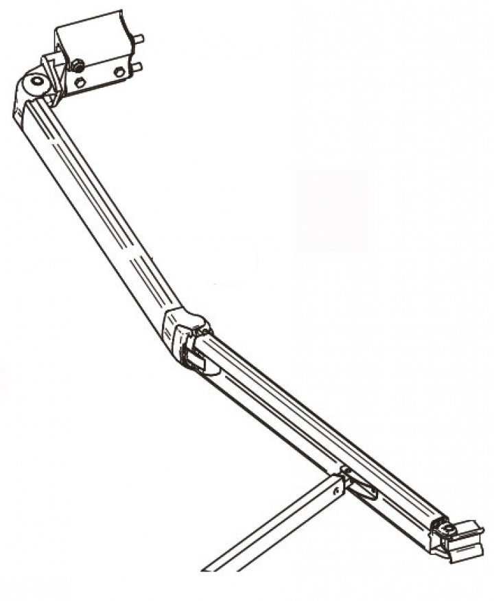 R.H.SPR.ARM COMPL. 8000 fr 400 cm höger Nr 26 i gruppen Markiser & Förtält / Markiser / Reservdelar markiser / Reservdelar Thule / Omnistor / Omnistor 8000 hos Camping 4U (9906727)