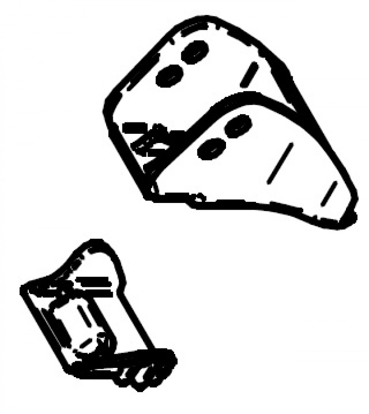 POSIT. PIECE + TR HOLDER 5003 i gruppen Markiser & Förtält / Markiser / Markistält / Reservdelar Markistält / Delar Residence & Panorama hos Camping 4U (9906851)