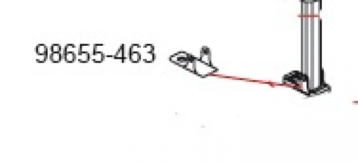 Fot till Caravanstore (SUPPORT LEG FOOT) i gruppen Markiser & Förtält / Markiser / Reservdelar markiser / Reservdelar Fiamma / Caravanstore ZIP XL 280-310 hos Camping 4U (9907844)