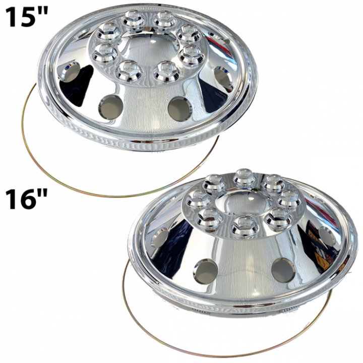 Hjulsida Husbil Chrome 4-pack i gruppen Chassi / Fälgar hos Camping 4U (9908256r)