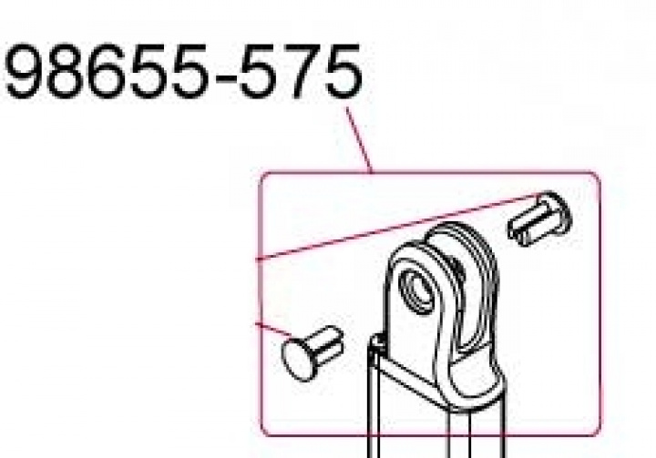 Fäste stödben vänster Fiamma i gruppen / / / / hos Camping 4U (9909528)