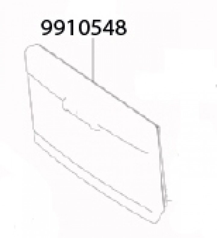 Freezer door Thetford i gruppen Husbil & Husvagn / Kylskåp / Reservdelar Thetford / Delar Thetford N100, N104, N109, N110 hos Camping 4U (9910548)