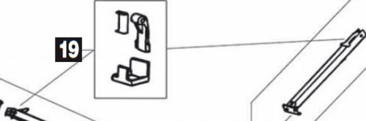 ADJ.BALANCER ASSY SUPPORT LEG (2 PCS) Nr 19 i gruppen / / / / hos Camping 4U (9912340)