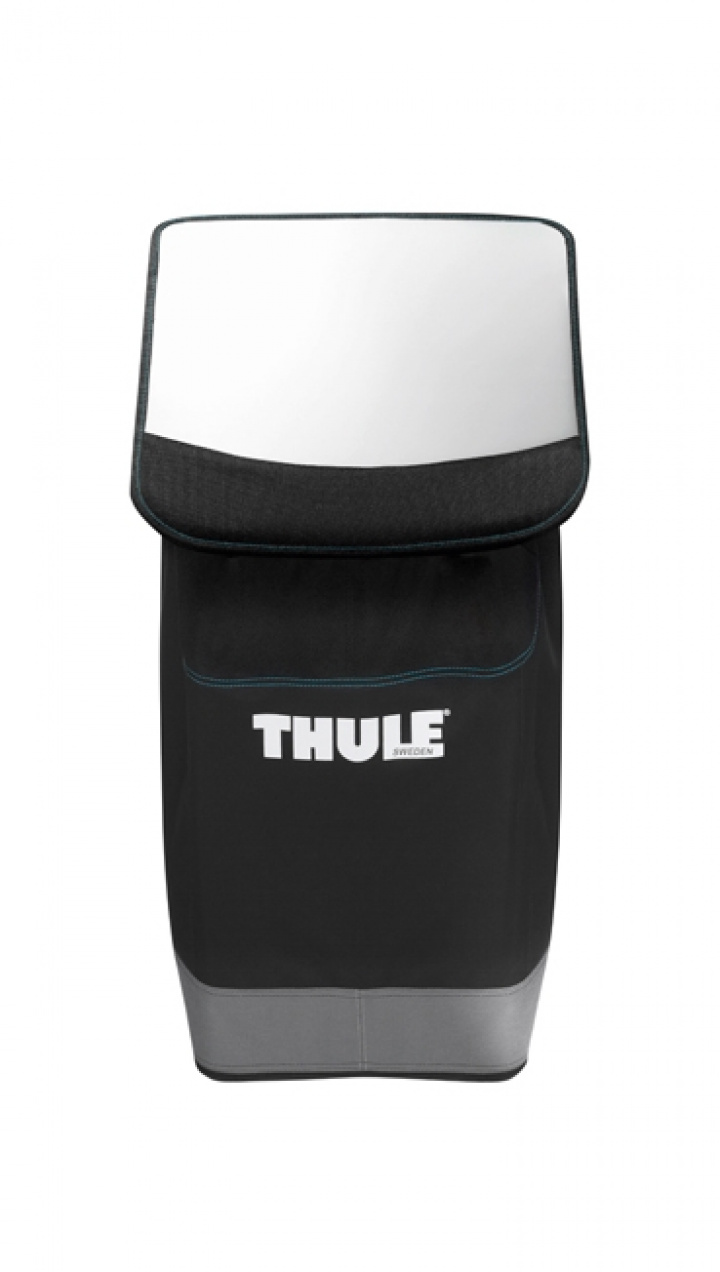 Soptunna Thule hopfällbar, svart i gruppen Hushåll / Sopkorgar hos Camping 4U (9912855)