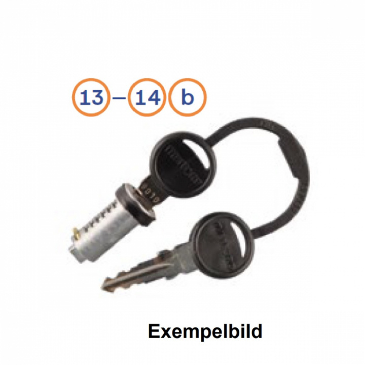 Låscylinder Servicelucka 3/4/5/6/7, två nycklar i gruppen Chassi / Serviceluckor hos Camping 4U (9914443)