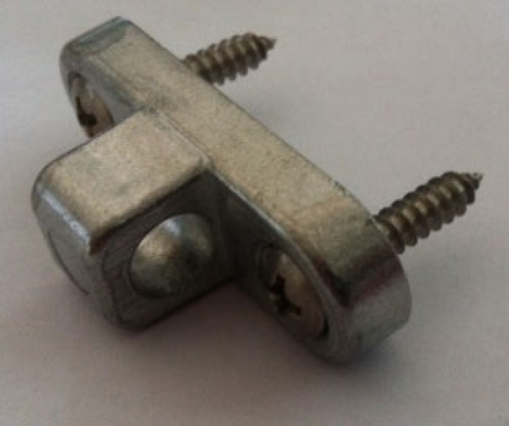 Metallkonsoll med skruvar 5-pack i gruppen / / / hos Camping 4U (9915450)