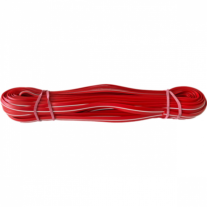 Listfyllning 12 mm röd-vit, 20 meter i gruppen Chassi / Listfyllning hos Camping 4U (9916116)