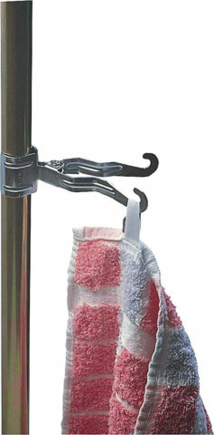 Garderobklämma, 2-delad i gruppen Beställningsvaror hos Camping 4U (9916310)