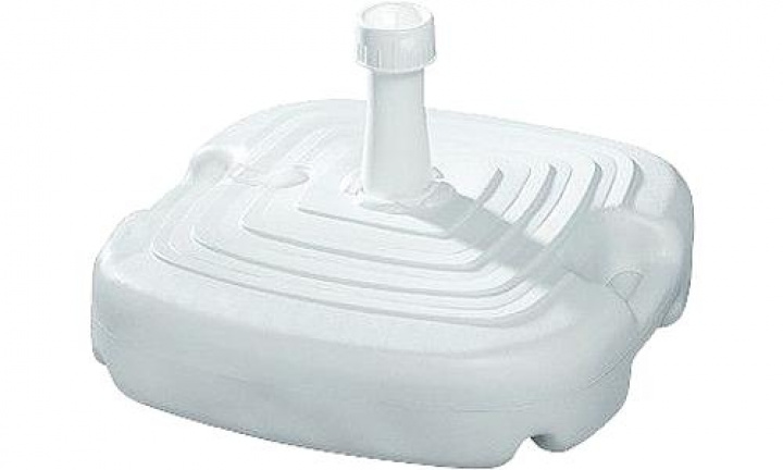 Parasollfot Vit i gruppen Campingtillbehör / Solskydd / Parasoll hos Camping 4U (9916502)