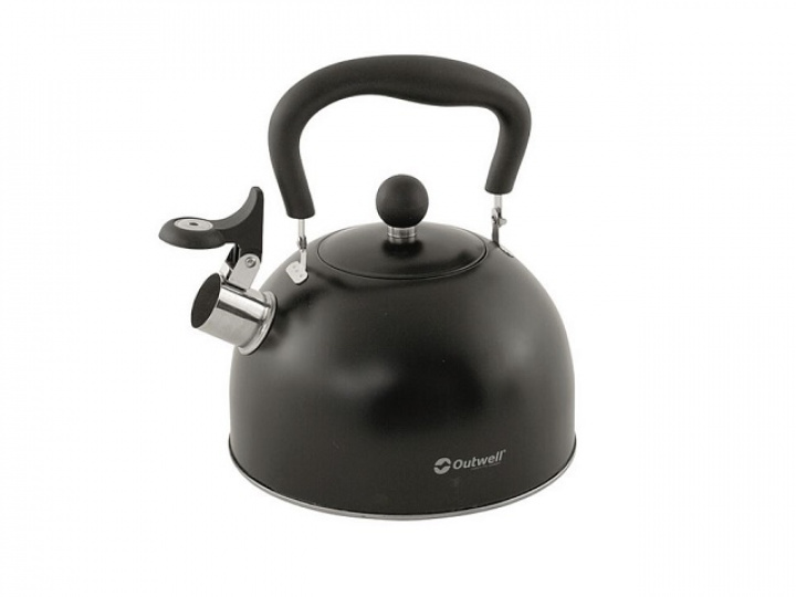 Tekanna Outwell Tea Break 2,2 l, svart i gruppen Hushåll / Husgeråd / Kaffebryggare & vattenkokare hos Camping 4U (9916638)