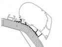 Adapterskena 450 cm till takmarkis Thule Omnistor Serie 6 / 9 Carthag