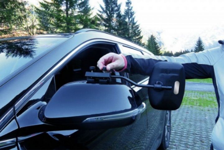 EMUK backspegel Universal XL Pro III i gruppen Chassi / Backspeglar / Backspeglar EMUK / Universal hos Camping 4U (9917834)