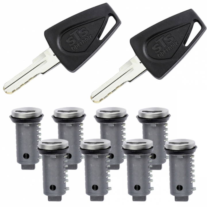 STS cylinder 8-pack i gruppen Chassi / Dörrar / Dörr- & tanklås hos Camping 4U (9919382)