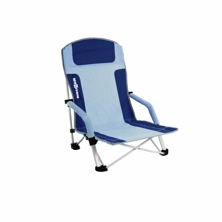 Strandstol Blå/Ljusblå Bula i gruppen Campingmöbler / Campingstolar / Strandstolar hos Camping 4U (9920187)