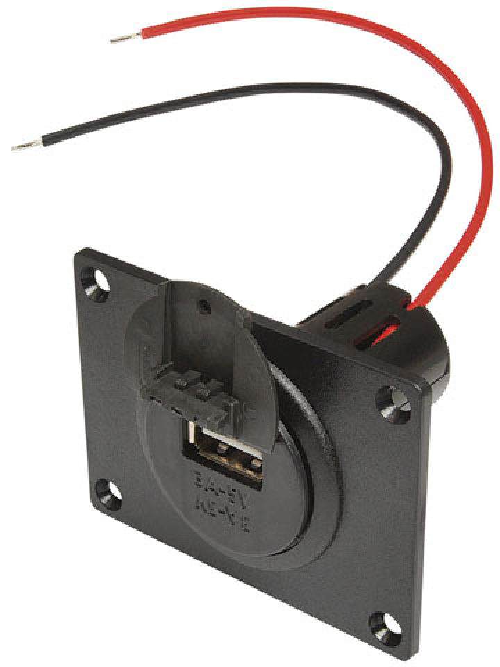 Kontakt Power USB Pro Car EV m. monteringsplatta och lock 12 - 24 V i gruppen Beställningsvaror hos Camping 4U (9920356)