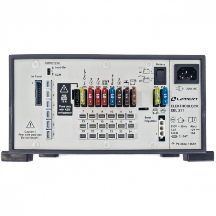 Elektroblock EBL 211 i gruppen Elektronik / Elektroblock hos Camping 4U (9920395)