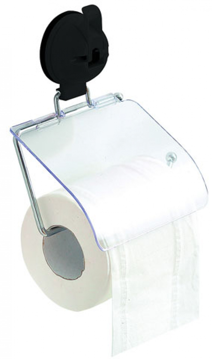 Toalettpapperhållare Eurotrail med sugpropp Färg antracit i gruppen Husbil & Husvagn / Toalett & sanitet / Tillbehör Sanitet hos Camping 4U (9920742)