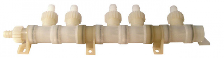 Vattenfördelare 5 anslutningar ø10mm i gruppen Husbil & Husvagn / Vatten & VVS / VVS / Kran / Ventil hos Camping 4U (9922187)