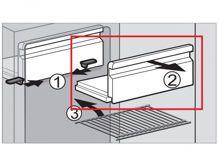 Lucka Frysfack i gruppen Husbil & Husvagn / Kylskåp / Reservdelar Dometic / Dörr/skåp hos Camping 4U (9922289)