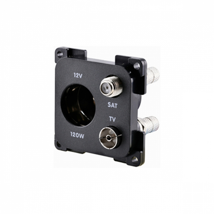 Stickdosa 12V, 12 mm DIN TV?, svart i gruppen Beställningsvaror hos Camping 4U (9923150)