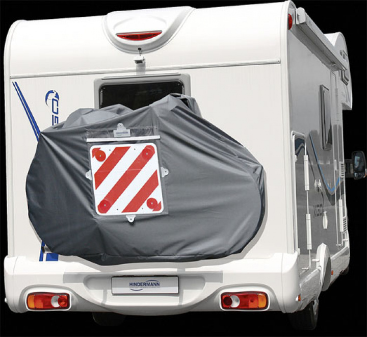 Cykelskydd 3 cyklar inkl. 2 spännband Hindermann i gruppen Chassi / Cykelställ / Tillbehör Hymer Multi cykelställ hos Camping 4U (9925560)