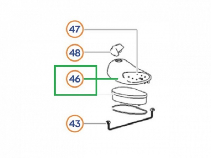 Kontrollpanelsats C403L i gruppen Husbil & Husvagn / Toalett & sanitet / Reservdelar toalett hos Camping 4U (9926959)