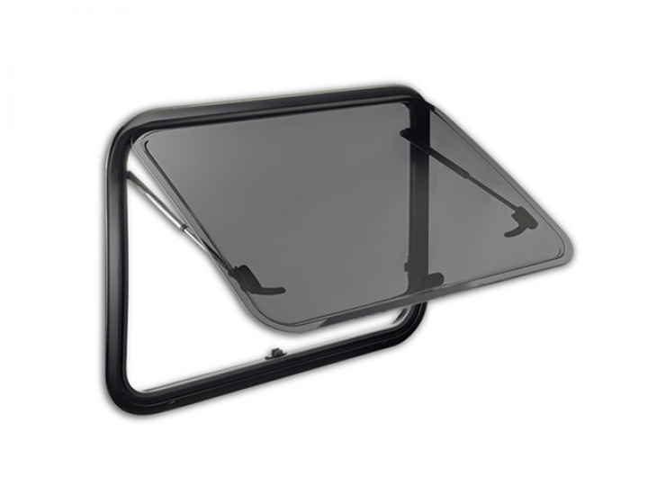 Fönster Dometic S7P aluminium 960 x 450 mm Kulör RAL9005 i gruppen Chassi / Fönster / Öppningsbara fönster / Dometic S7P hos Camping 4U (9929104)