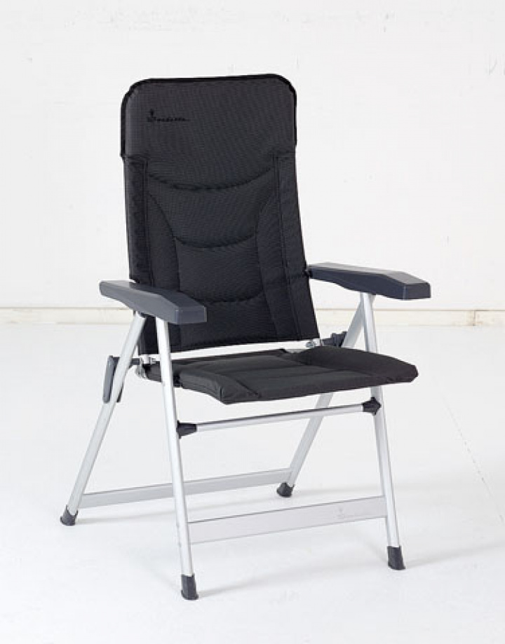 Campingstol Isabella Loke Low Back mörkgrå i gruppen Campingmöbler / Campingstolar / Hopfällbara hos Camping 4U (9931532)