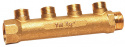 Färskvattenventil 3 utgångar, mässing