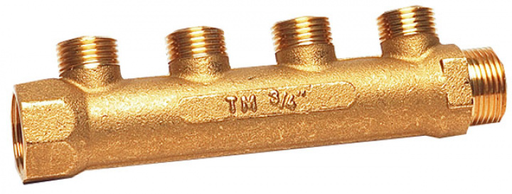 Färskvattenventil 3 utgångar, mässing i gruppen Beställningsvaror hos Camping 4U (9931723)