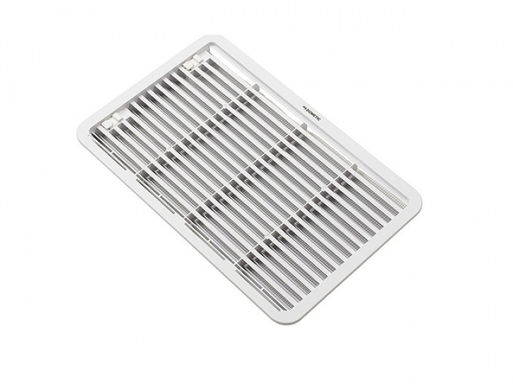 Vent.galler vitt till LS 330 Yttermått 278x438 mm i gruppen Husbil & Husvagn / Kylskåp / Ventilationsgaller / Vinterluckor hos Camping 4U (9932442)