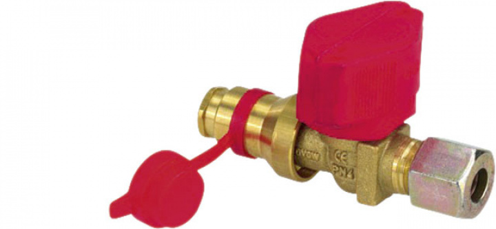 Avstängningsventil K, 8 mm x koppling, 1 st. SB i gruppen Beställningsvaror hos Camping 4U (9933008)