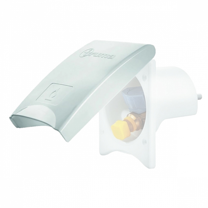 Lock utvändigt gasuttag Vit i gruppen Husbil & Husvagn / Gasol / Gasol Övrigt hos Camping 4U (9933859)