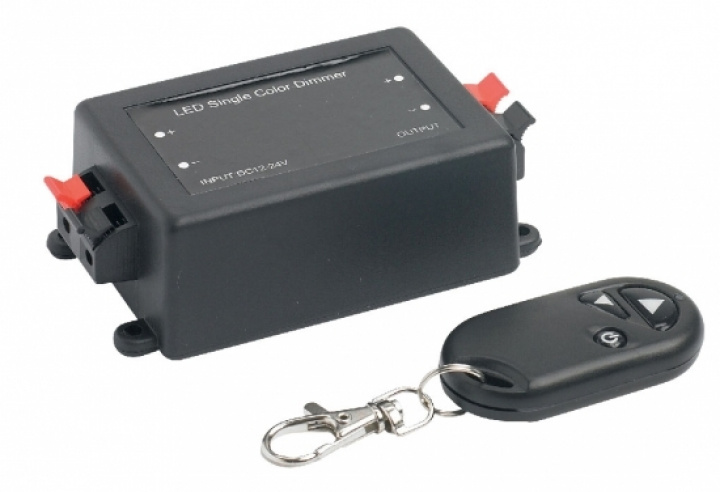 Dimmer med fjärrkontroll LED 12/24V Jamara i gruppen Elektronik / Belysning / Brytare / Uttag / Belysning hos Camping 4U (9934227)