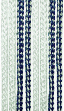 Banddraperi Arisol 60 x 190 cm blåvit
