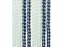 Banddraperi Arisol 100 x 220 cm blåvit