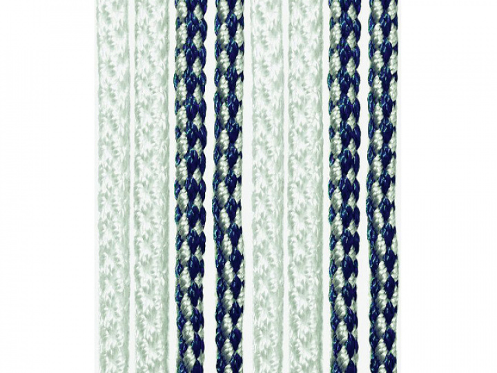 Banddraperi Arisol 100 x 220 cm blåvit i gruppen Beställningsvaror hos Camping 4U (9940167)