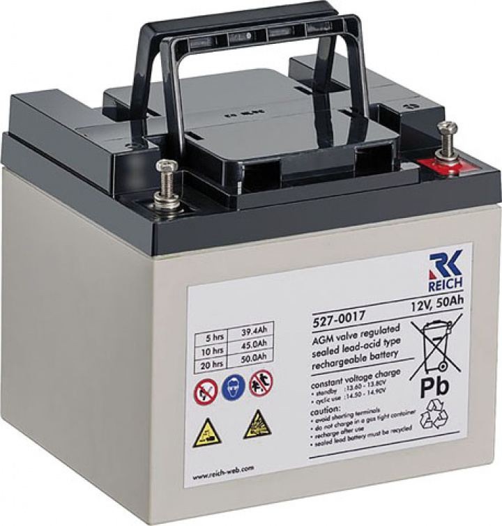 Energipaket M Reich AGM 50-12 laddningsregulator c-Go 10A i gruppen Beställningsvaror hos Camping 4U (9940473)