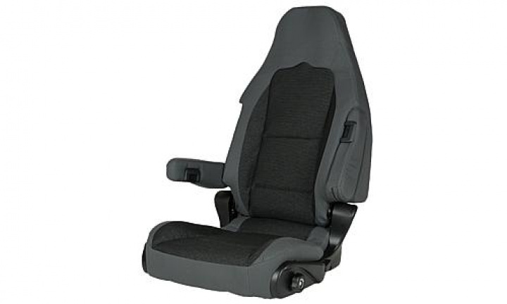 Pilotstol S10.1 Svart/Grå Förarsida i gruppen Chassi / Pilotstolar hos Camping 4U (9940838)